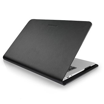 Macally Protective folio case - 13" MacBook Air - Black