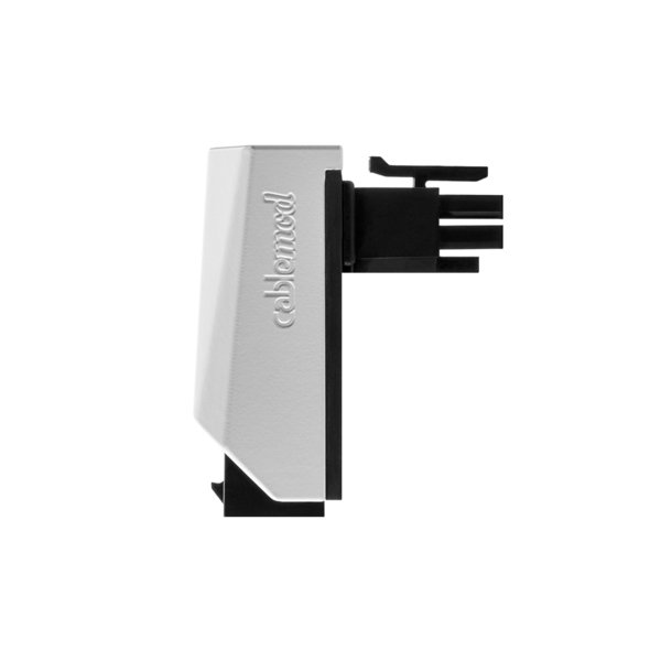 CableMod 12VHPWR 90 Degree Adapter, Variant A - white