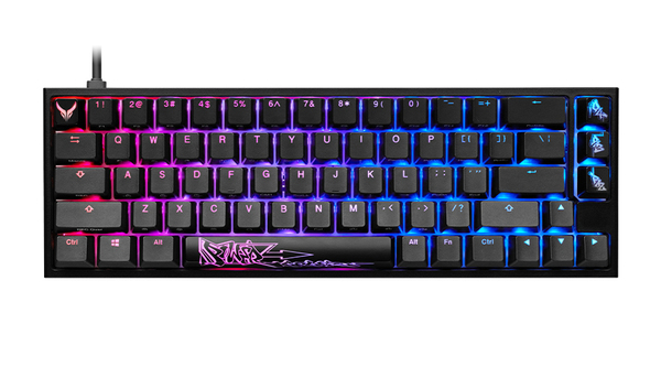 (L&ouml;yt&ouml;nurkka) Ducky One 2 x PowerColor SF RGB Kailh Box Brown -pelin&auml;pp&auml;imist&ouml;