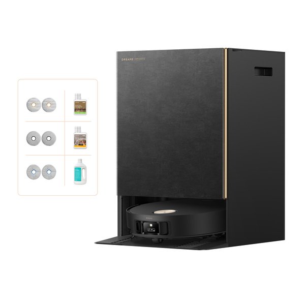 Dreame Matrix 10 Ultra -robotti-imuri, musta