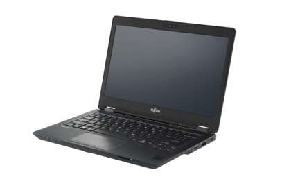 FFujitsu 12.5" LifeBook U729, 16 GB RAM, 256 GB SSD, Win 10 Pro - b&auml;rbar dator, Svart