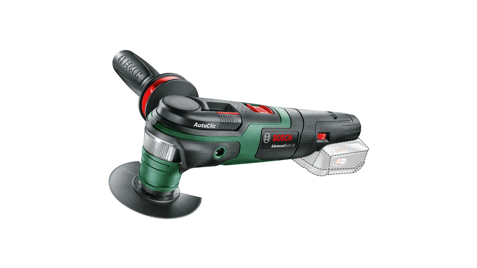 Bosch AdvancedMulti 18 Cordless Oscillating Multi-Tool Solo