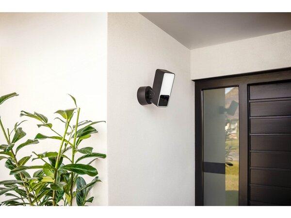 Eve Outdoor Cam - övervakningskamera, Apple HomeKit, svart