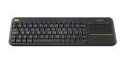 Logitech K400 Plus Touch -langaton näppäimistö, musta