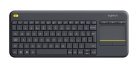 Logitech K400 Plus Touch -langaton näppäimistö, musta