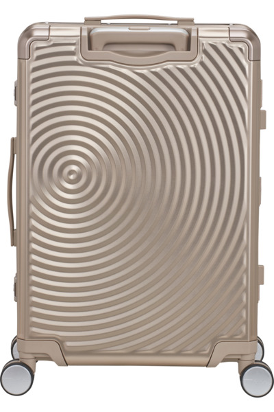 AMERICAN TOURISTER Soundbox Alu Spinner 68, Medium, Aluminium Luggage, Bronze