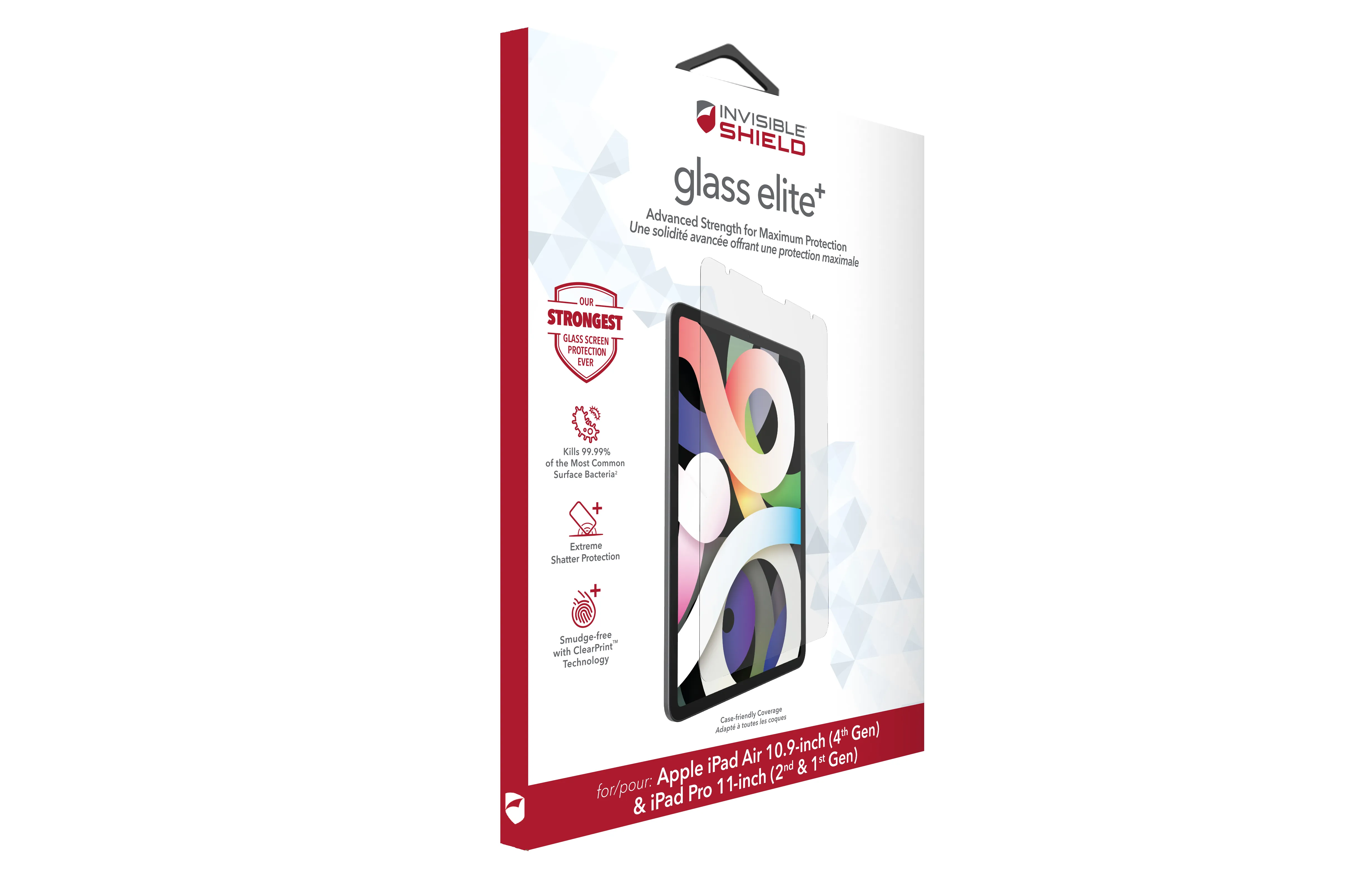 ZAGG InvisibleShield Glass Elite+ Apple iPad 10.9inch/11inch Pro