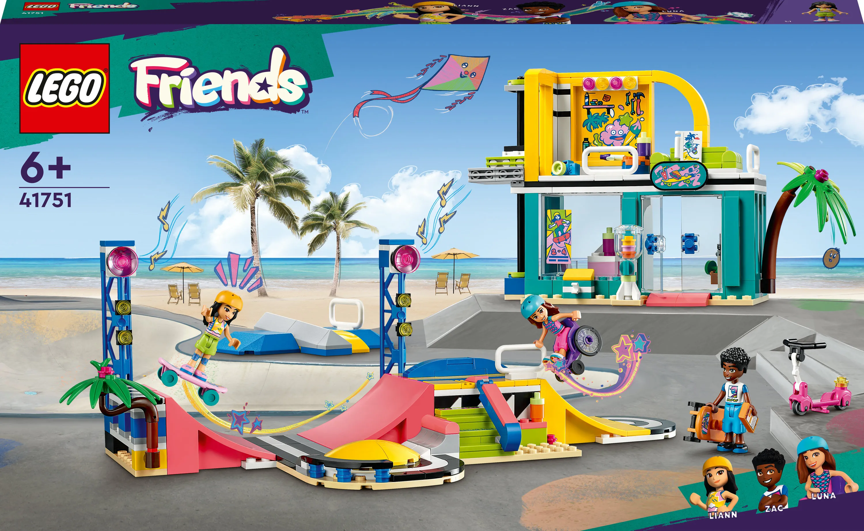 LEGO Friends Skate Park 41751