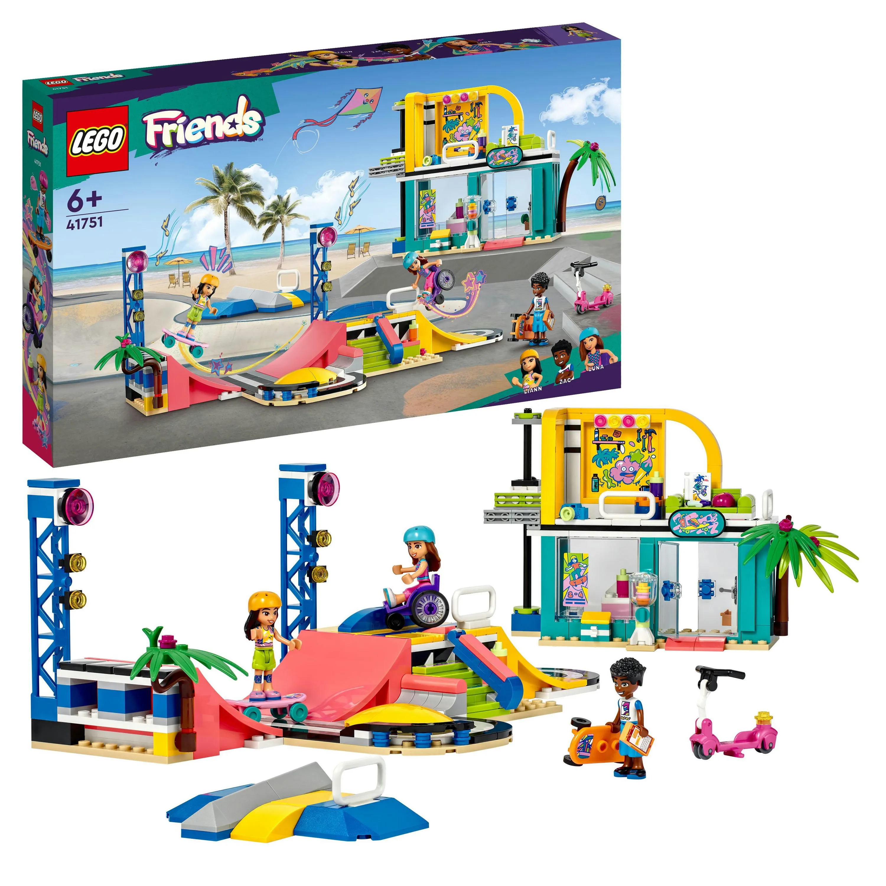 LEGO Friends Skate Park 41751
