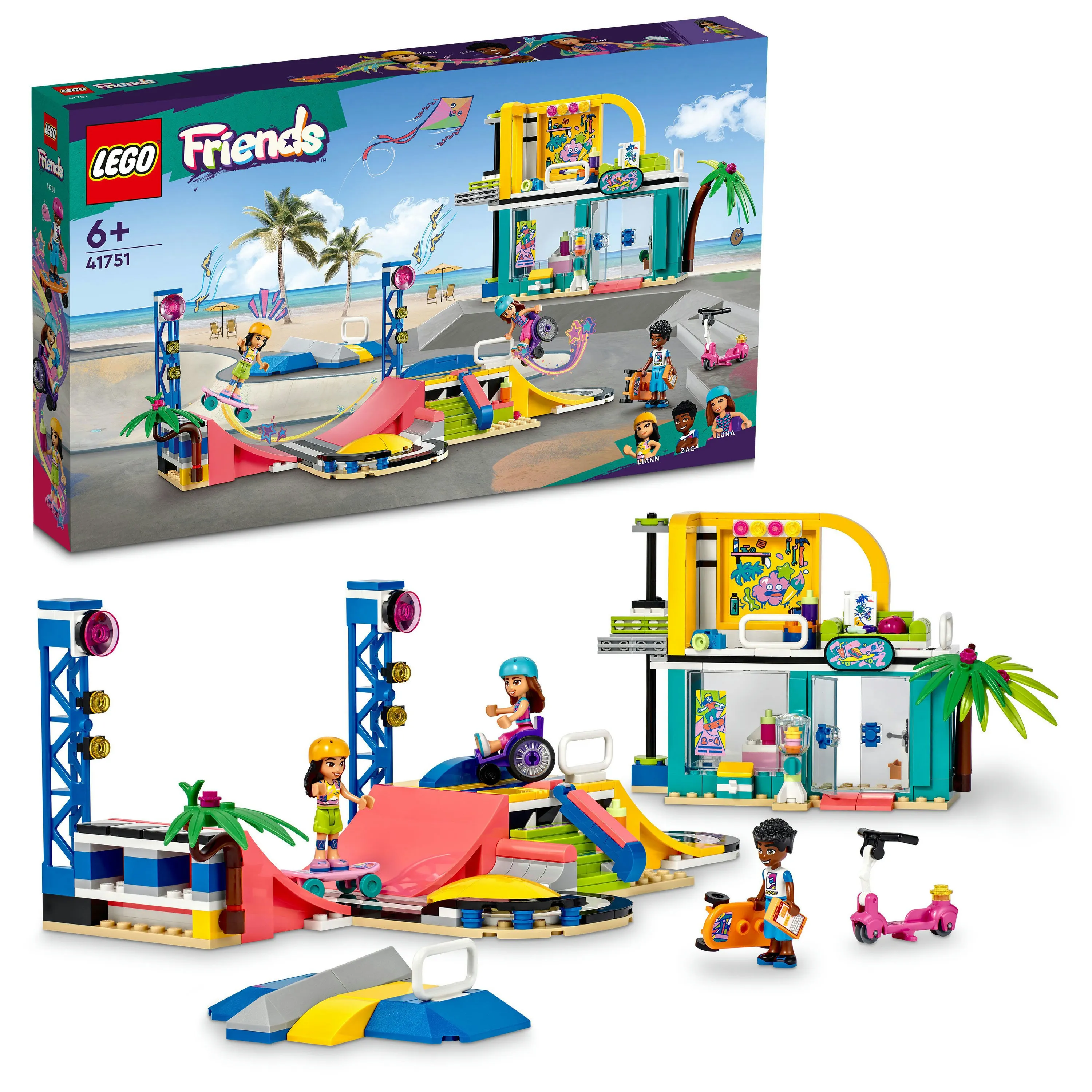 LEGO Friends Skate Park 41751