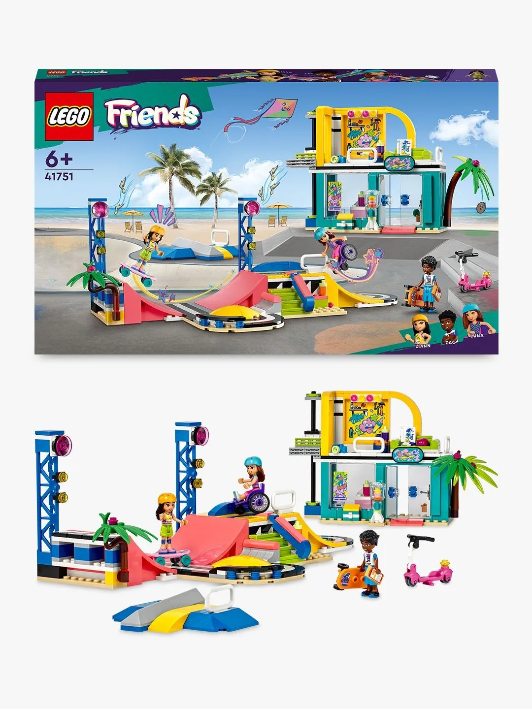 LEGO Friends Skate Park 41751