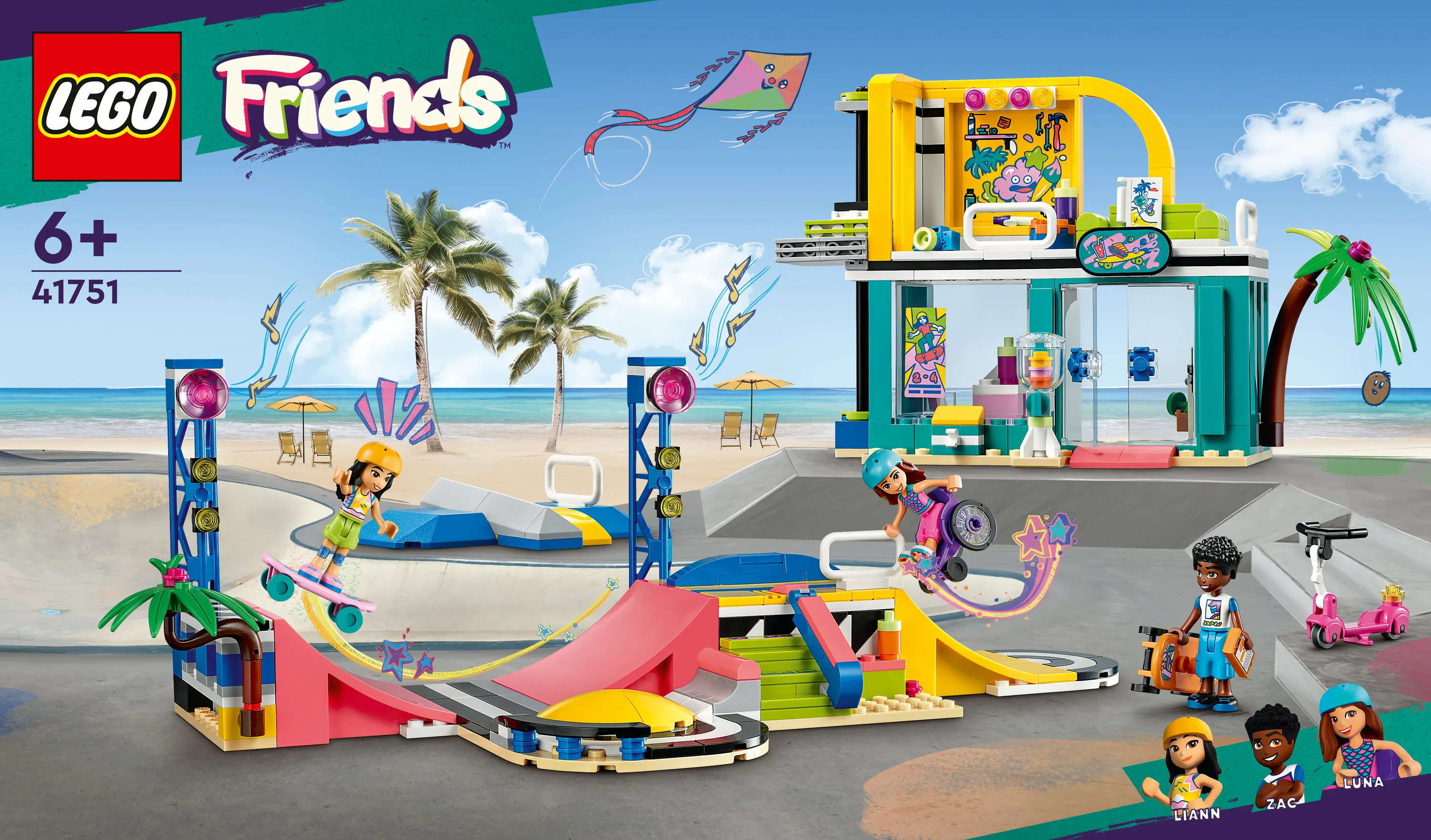 LEGO Friends Skate Park 41751