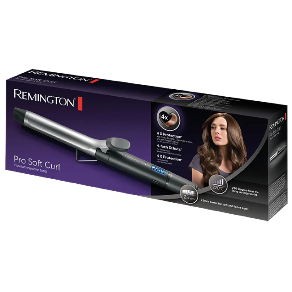 Remington CI6525 Pro Soft Curl - curling iron, black