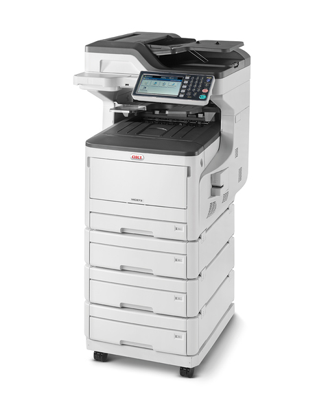OKI MC873dnv Duplex, LAN, A3 - LED colour printer