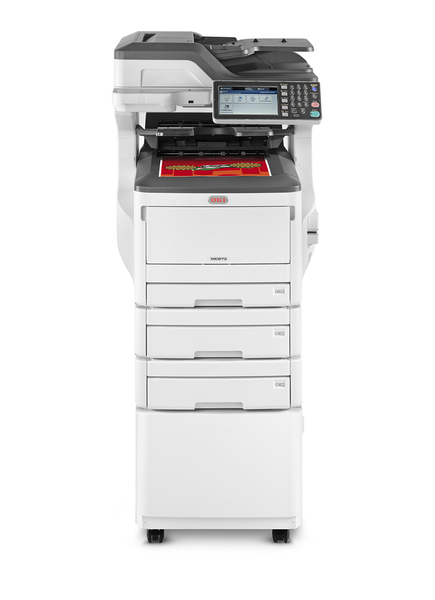OKI MC873dnv Duplex, LAN, A3 - LED colour printer