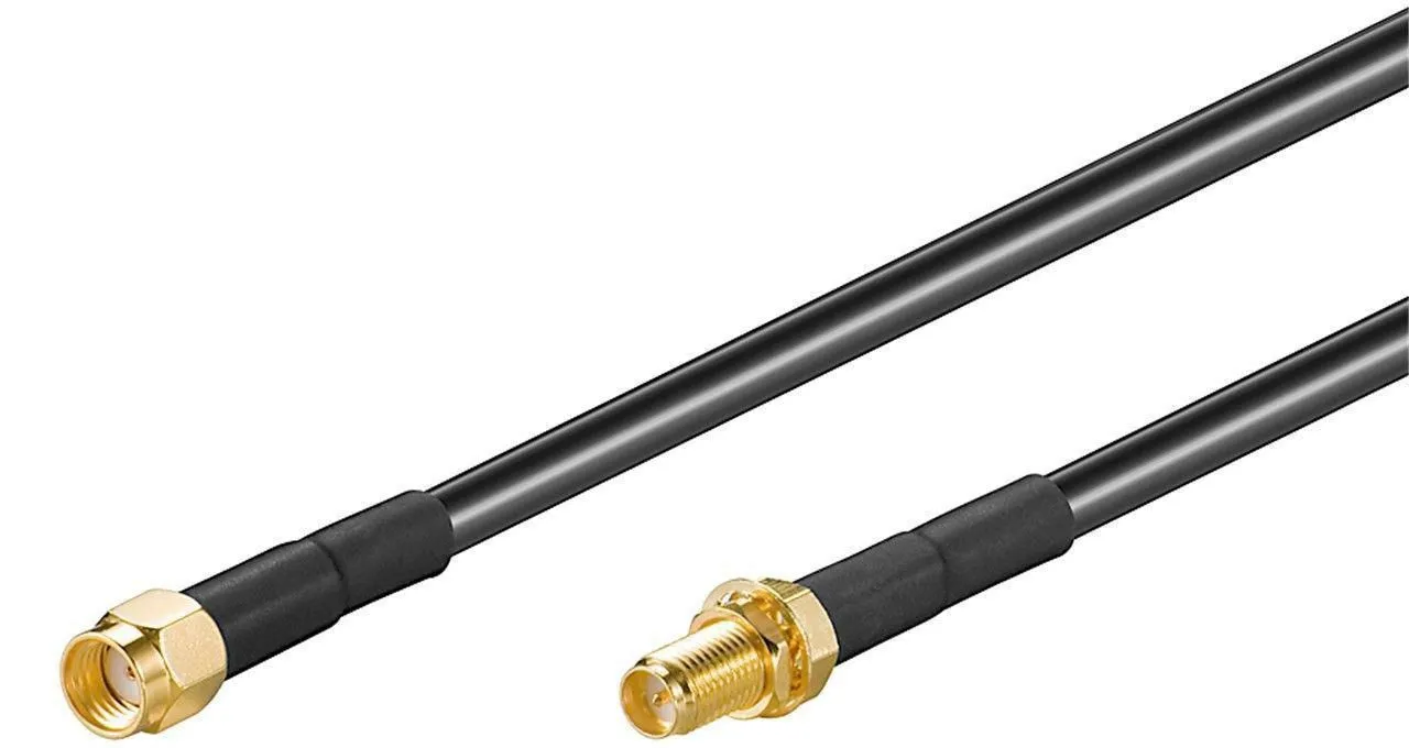 WLAN Extension Cable 1m Black