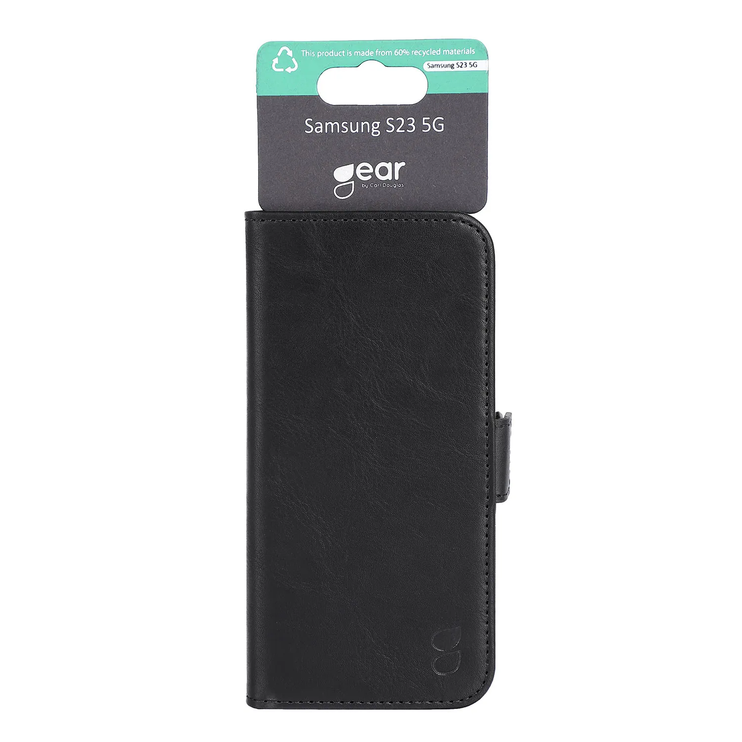 GEAR Wallet, Galaxy S23 - pl&aring;nboksfodral, Svart