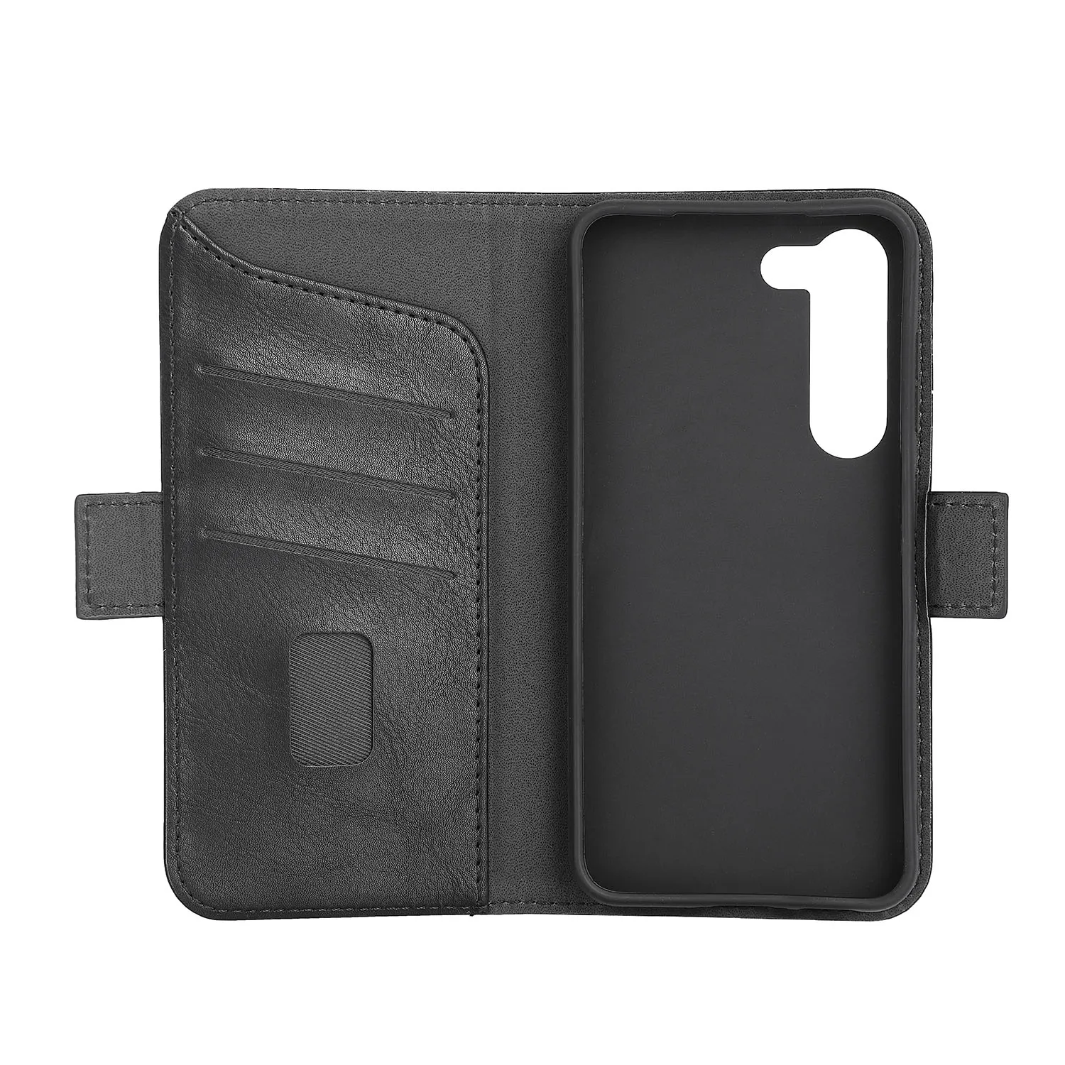 GEAR Wallet, Galaxy S23 - pl&aring;nboksfodral, Svart