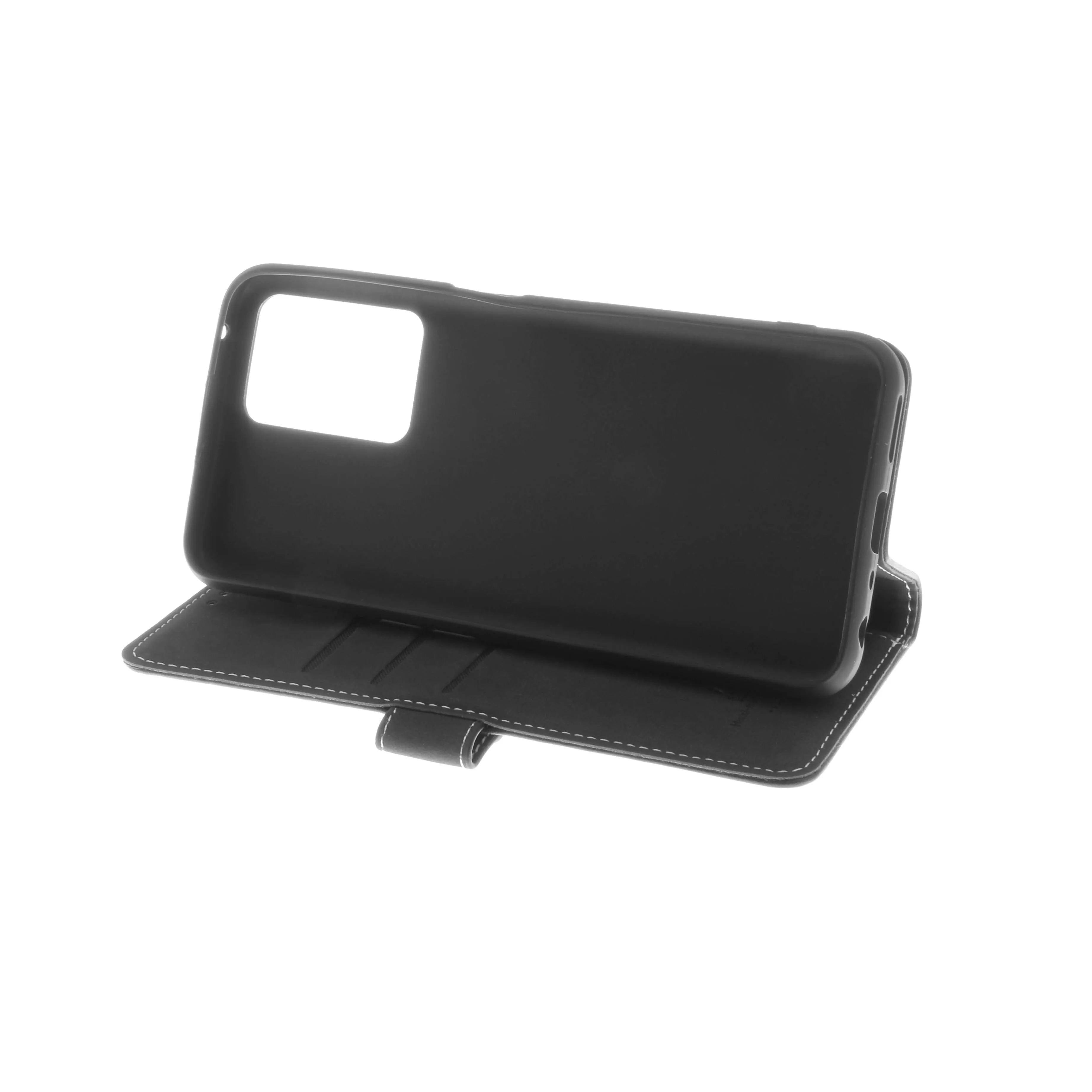 Insmat Flip Case, Oppo A16s - Wallet Case, Black