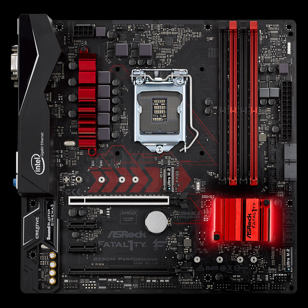 MB Intel 1151 ASRock B250M Perf.     KBL