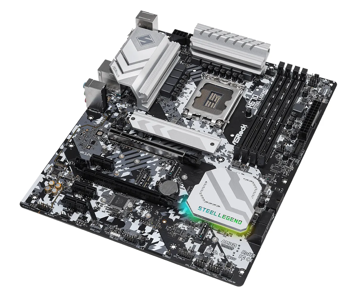 ASRock H670 Steel Legend DDR4 ATX - motherboard