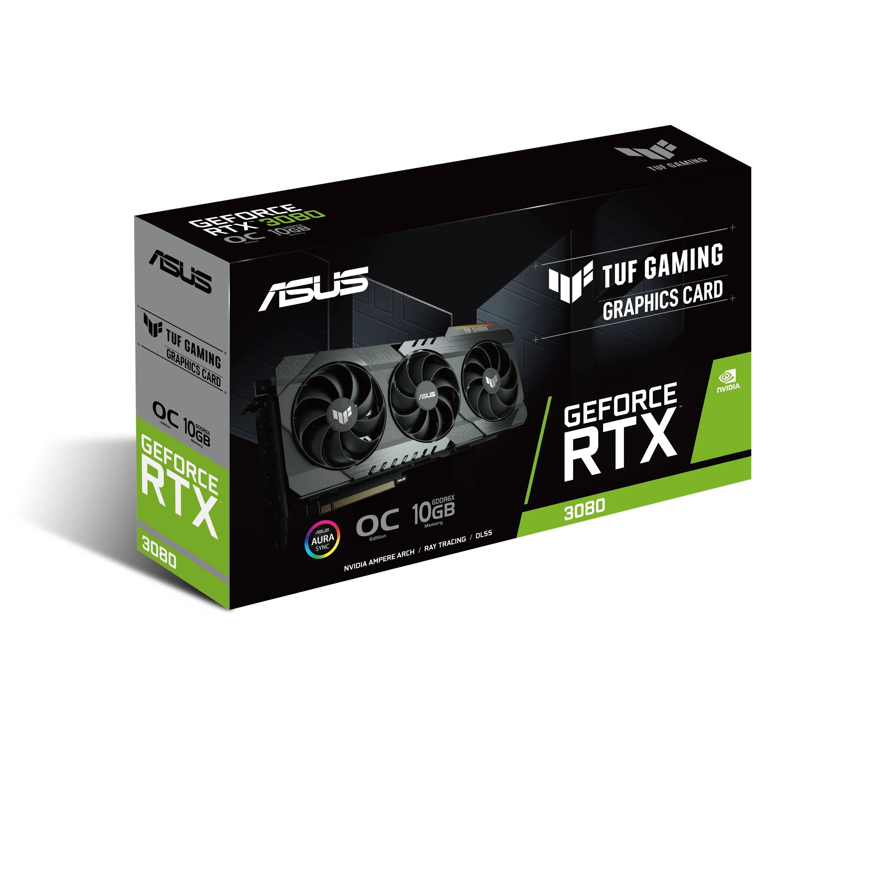 Asus RTX 3080 TUF Gaming OC 10 Gt -n&auml;yt&ouml;nohjain