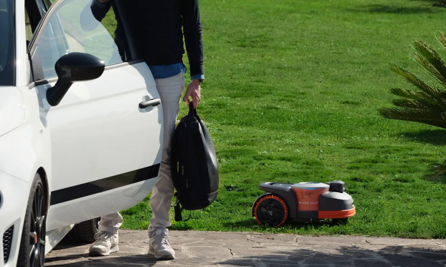 Segway Navimow H Series H500E-VF - robotgräsklippare, VisionFence-teknik, 500 m²