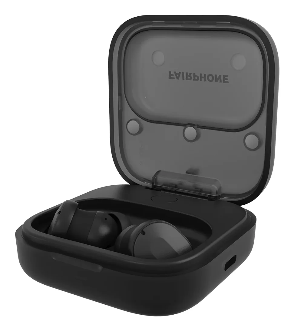 Fairphone Fairbuds -langattomat nappikuulokkeet, musta