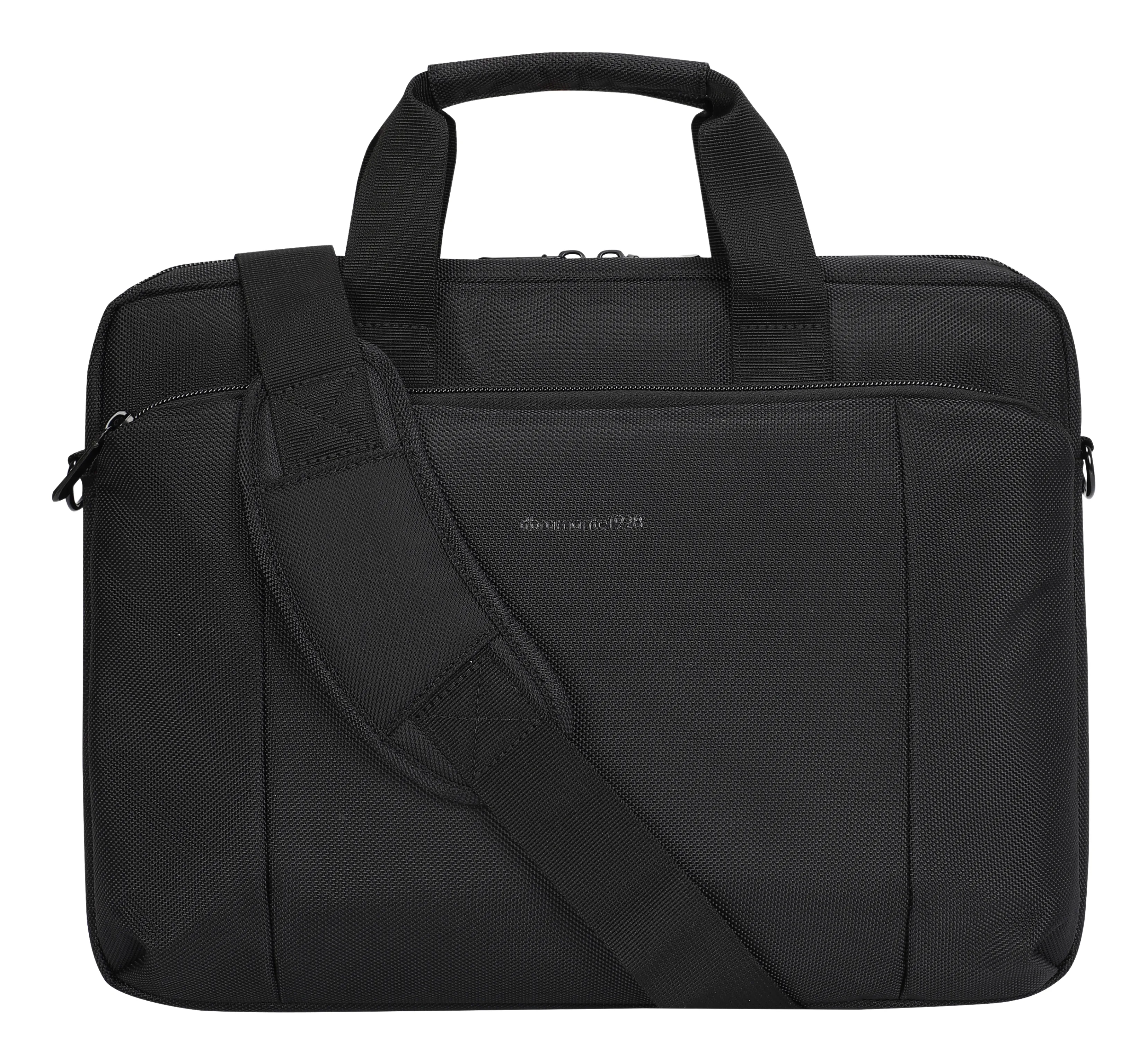 16'' Briefcase Santa Monica - Recycled, Black