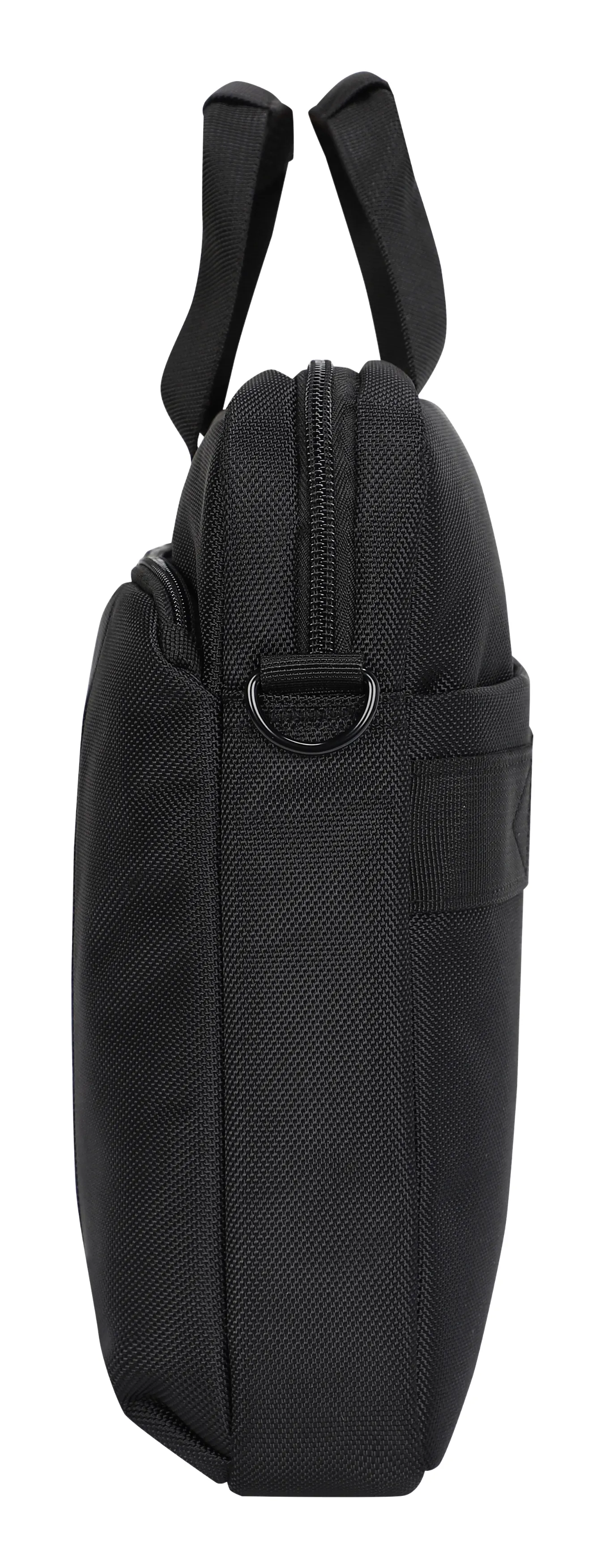 16'' Briefcase Santa Monica - Recycled, Black