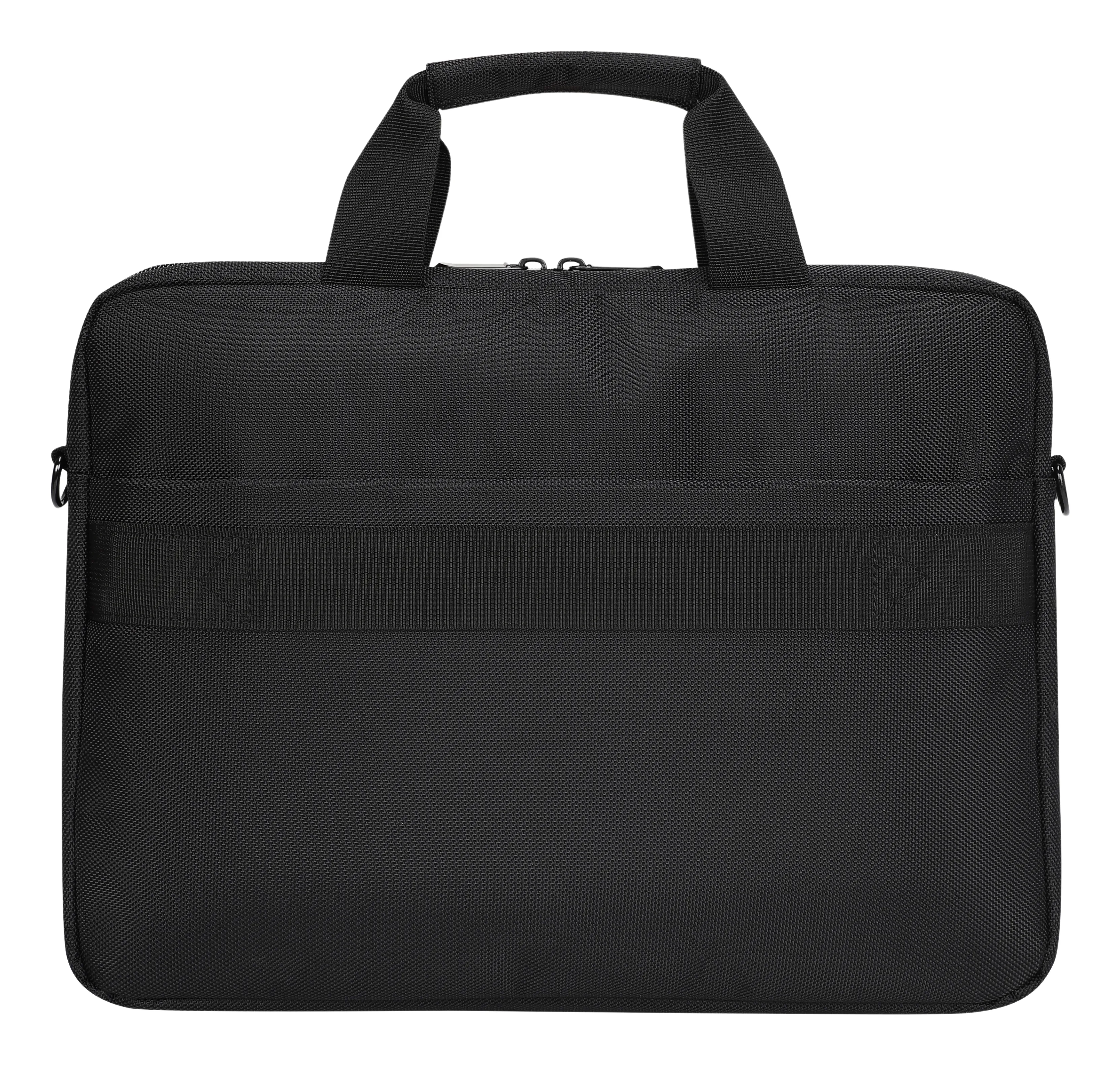 16'' Briefcase Santa Monica - Recycled, Black