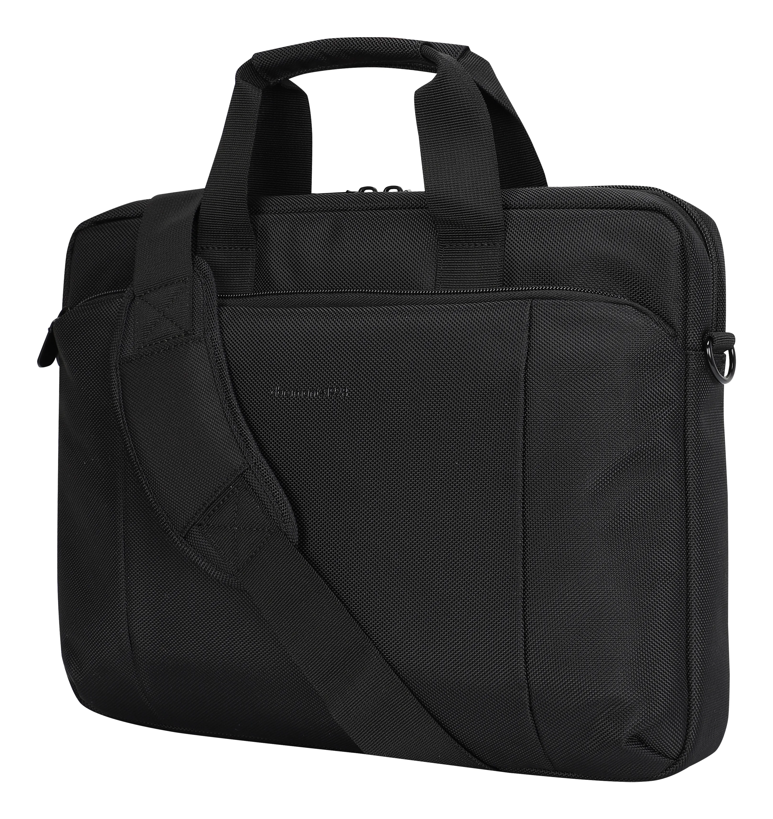 16'' Briefcase Santa Monica - Recycled, Black