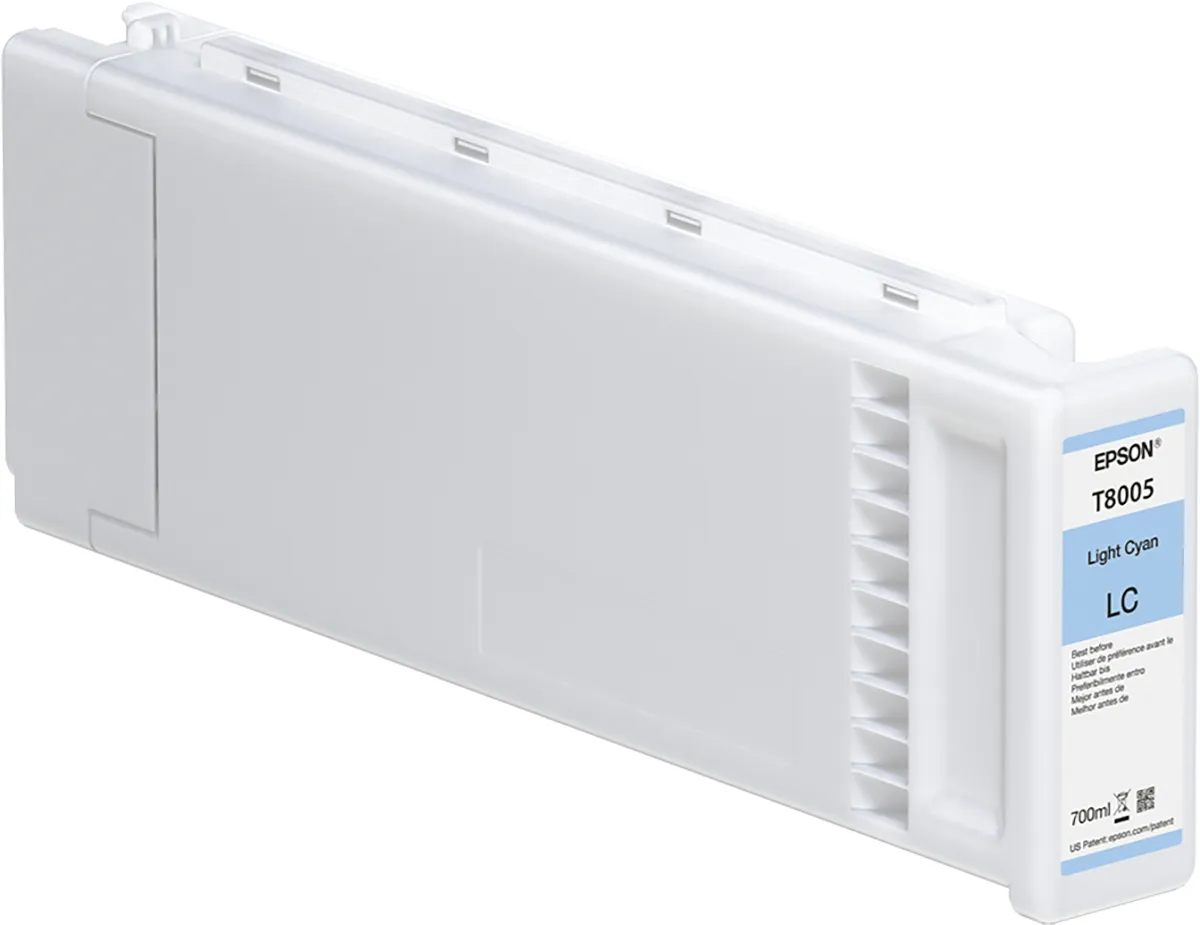 Epson T8005 - 700 ml - sinivihre&auml; - alkuper&auml;inen - mustepatruuna malleihin SureColor SC-P10000, SC-P20000