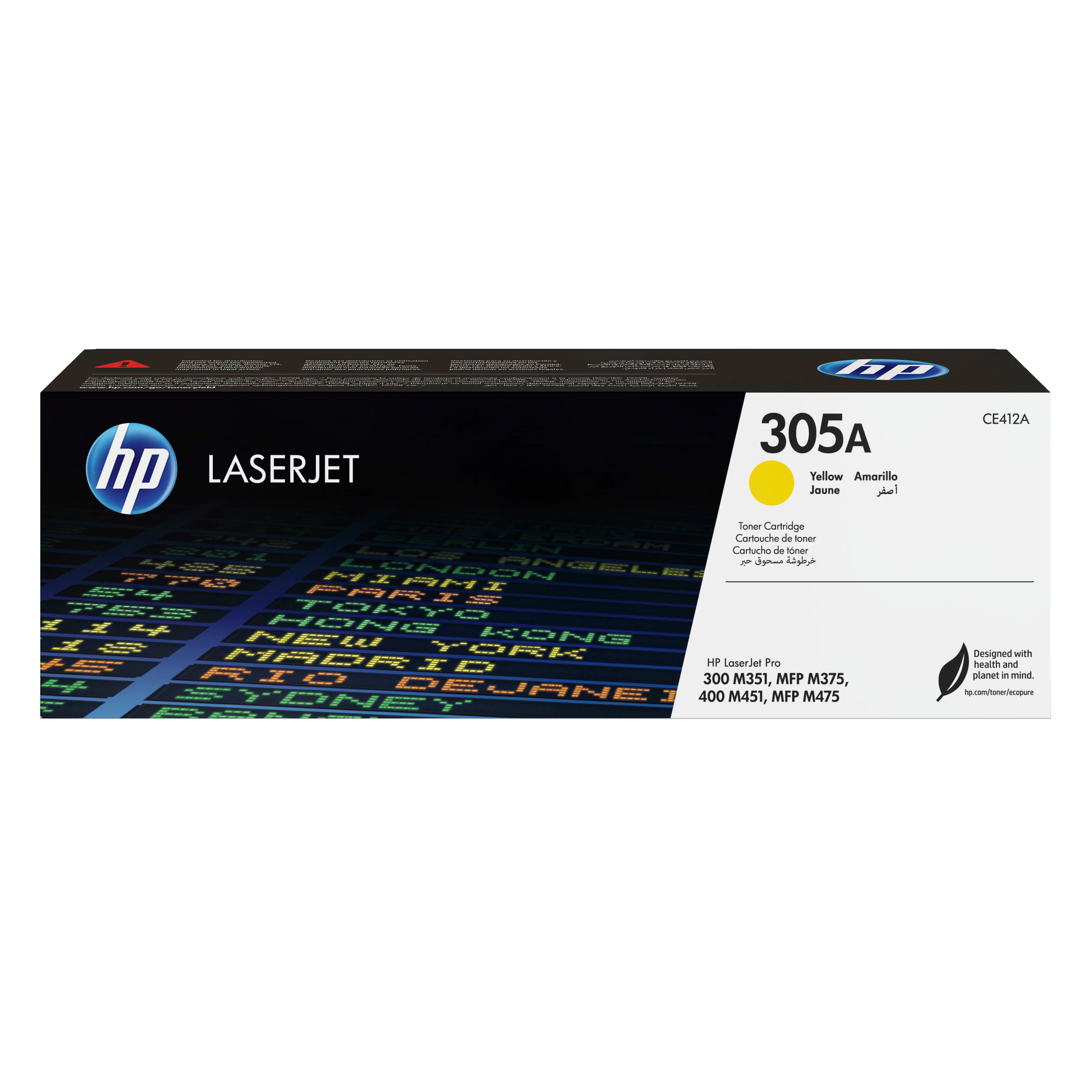 HP 305A toner cartridge, Yellow