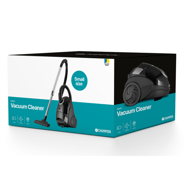 Champion Small 700W 2L DS050 - vacuum cleaner, black