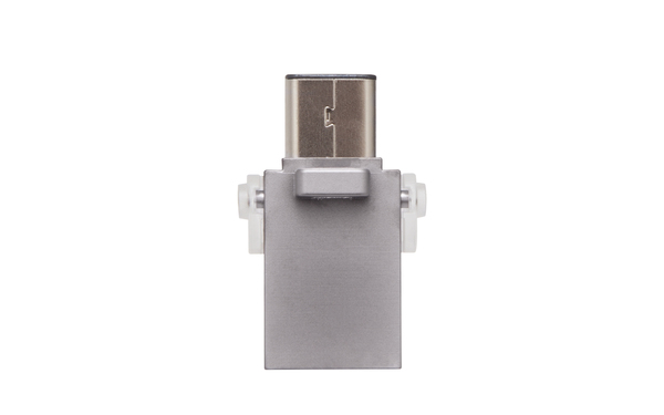Kingston 128 Gt DataTraveler microDuo 3C USB-C USB 3.0 -muistitikku, Hopea