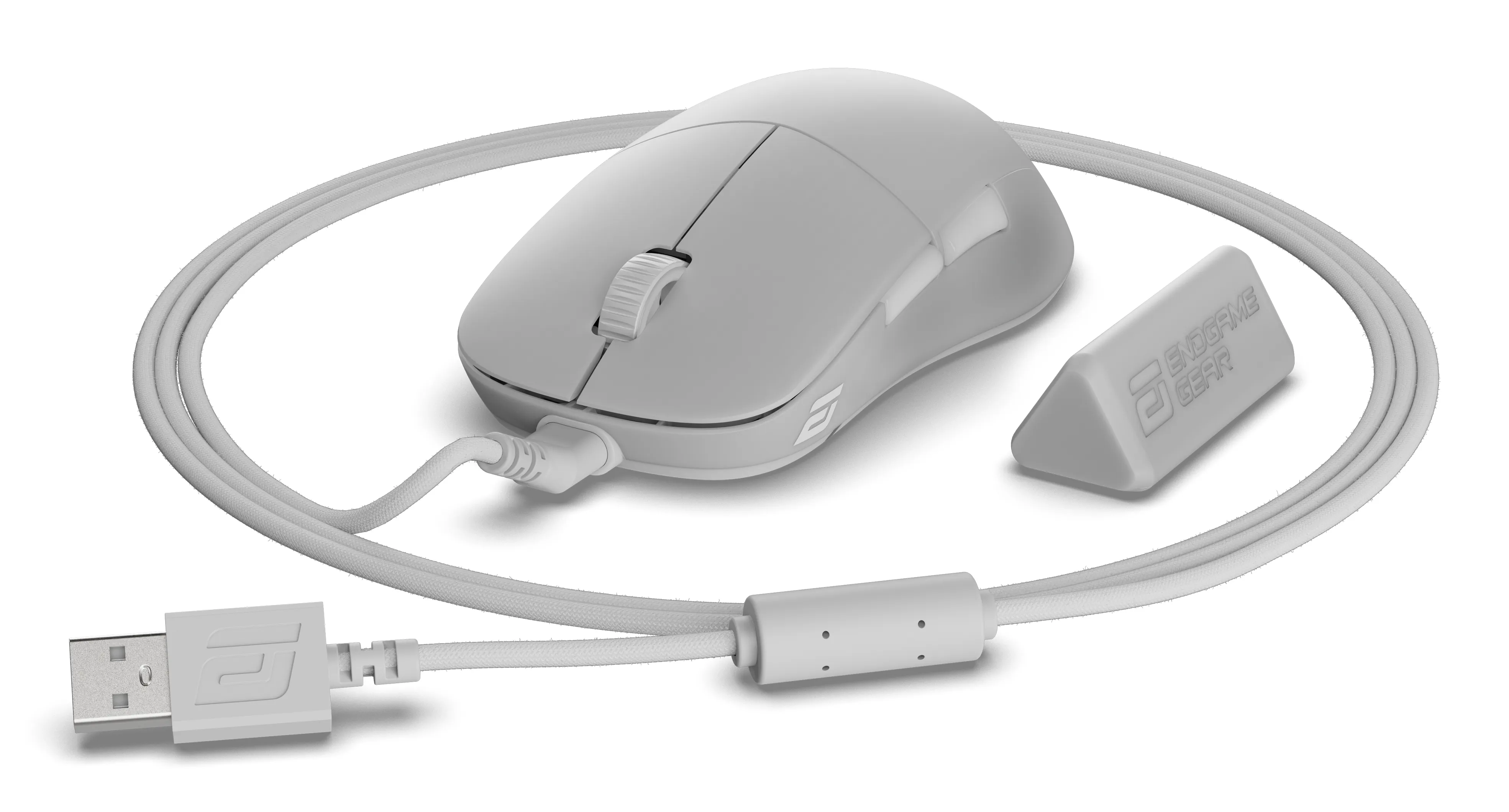 Endgame Gear XM2w 4k v2 tr&aring;dl&ouml;s gamingmus, White Frost