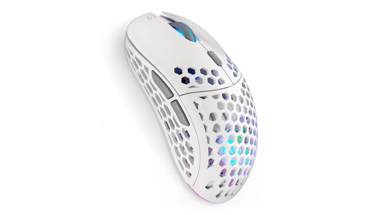 Endorfy LIX - wireless gaming mouse, onyx white