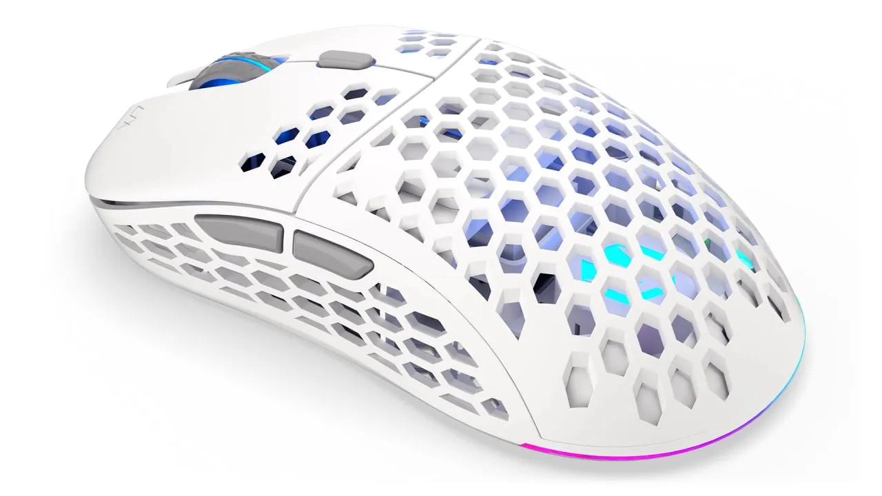 Endorfy LIX - wireless gaming mouse, onyx white