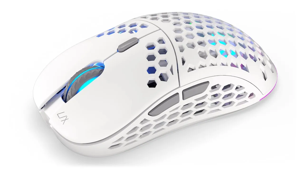 Endorfy LIX - wireless gaming mouse, onyx white