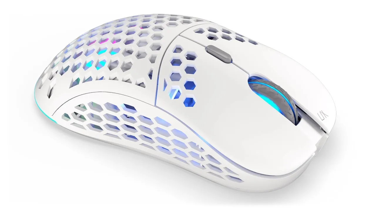Endorfy LIX - wireless gaming mouse, onyx white