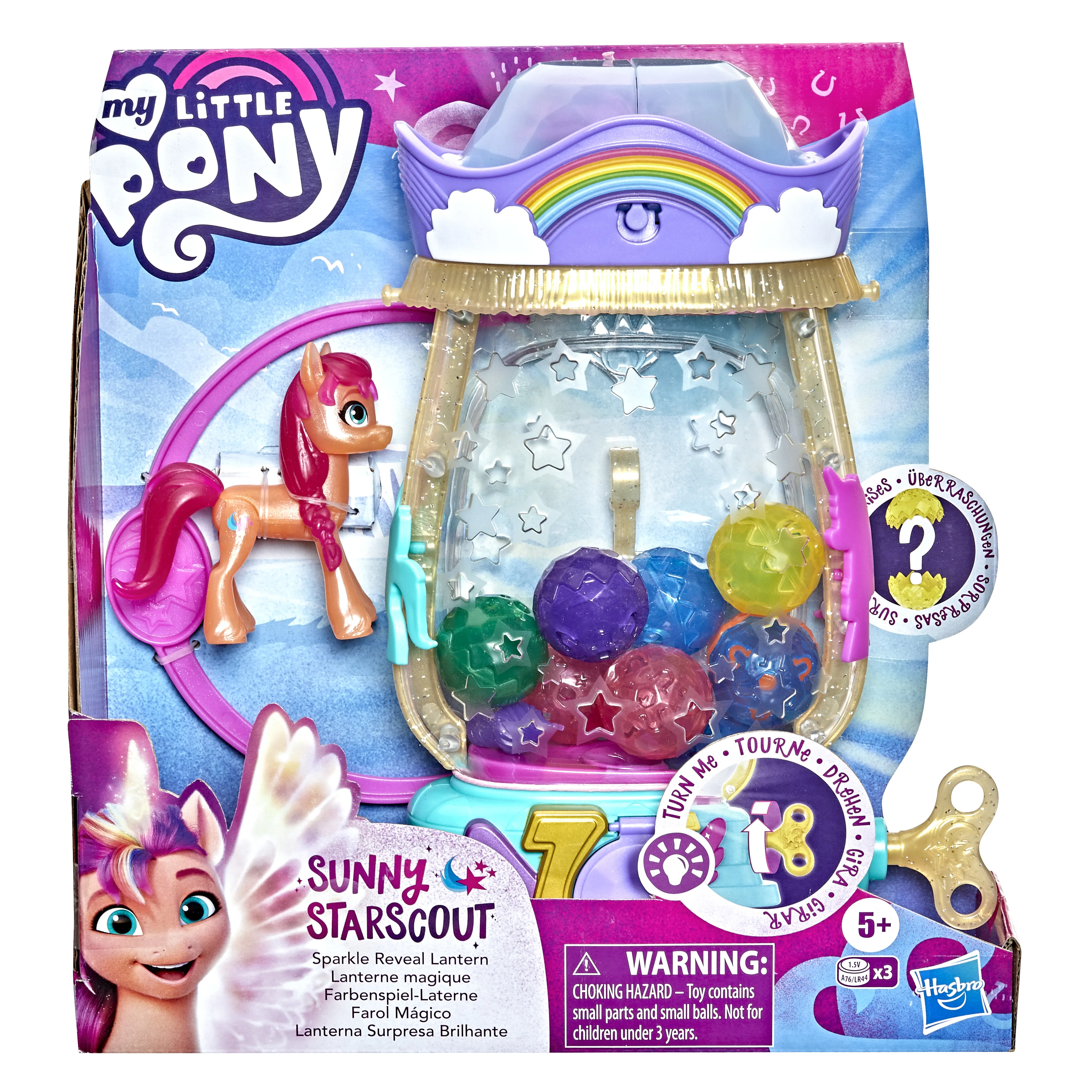 Hasbro My Little Pony - A New Generation Color Game Lantern Sunny Starscout, Toy Figure