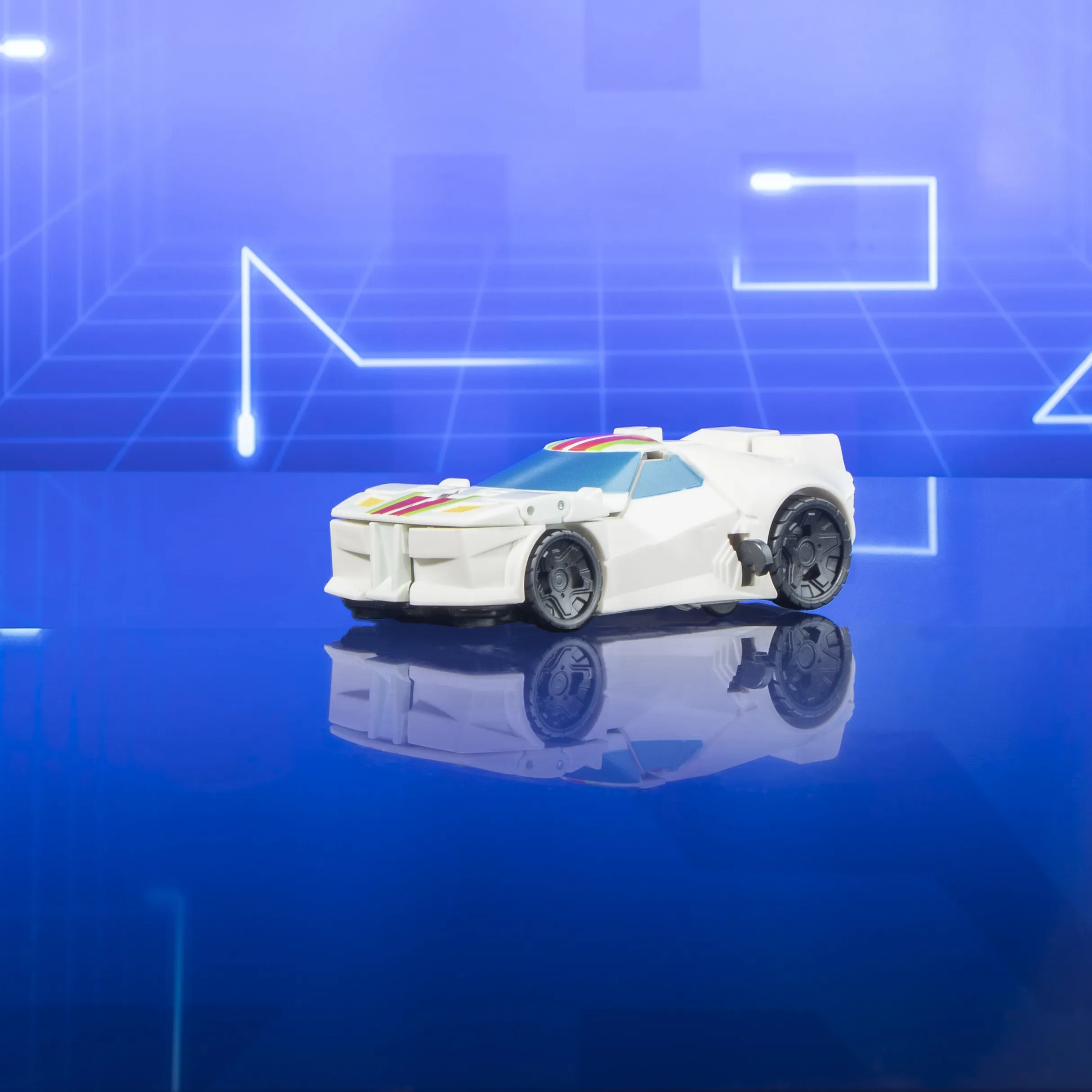 Hasbro Transformers EarthSpark 1-Step Flip Changer Wheeljack Toy Figure (10 cm Tall)