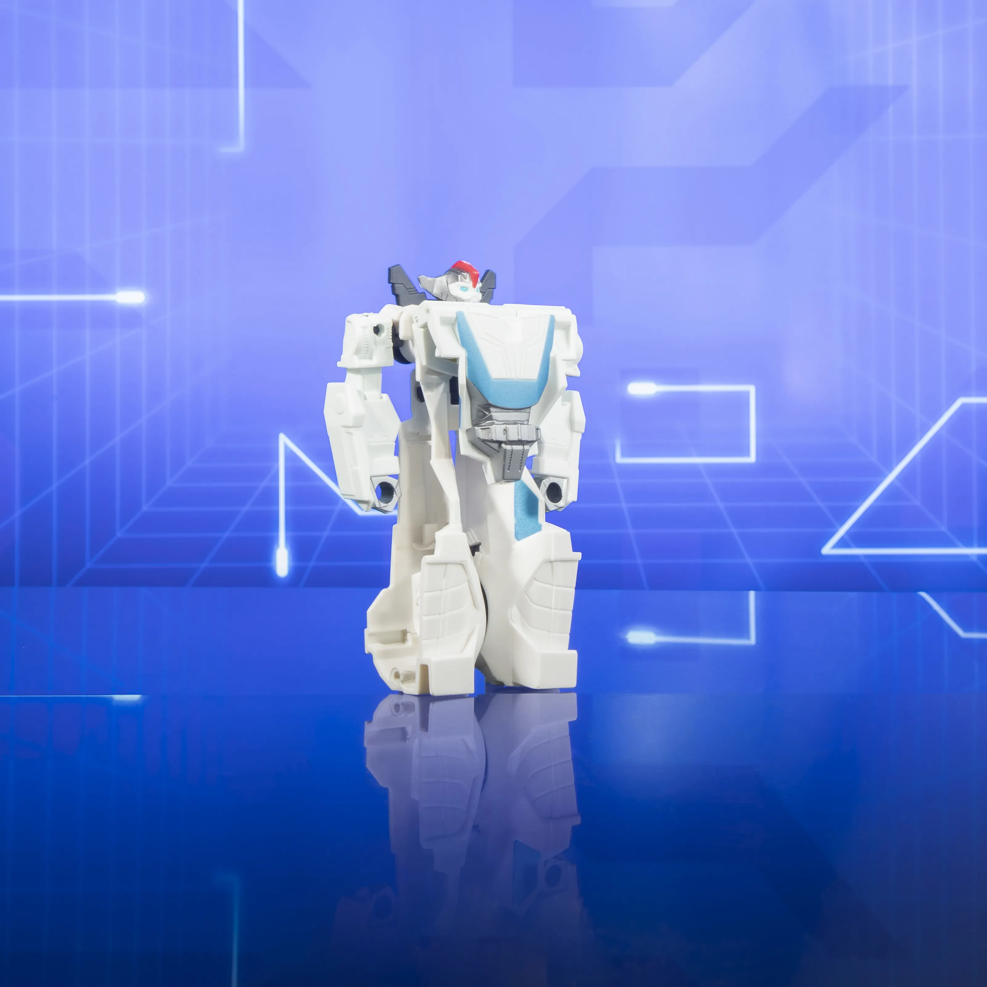 Hasbro Transformers EarthSpark 1-Step Flip Changer Wheeljack Toy Figure (10 cm Tall)