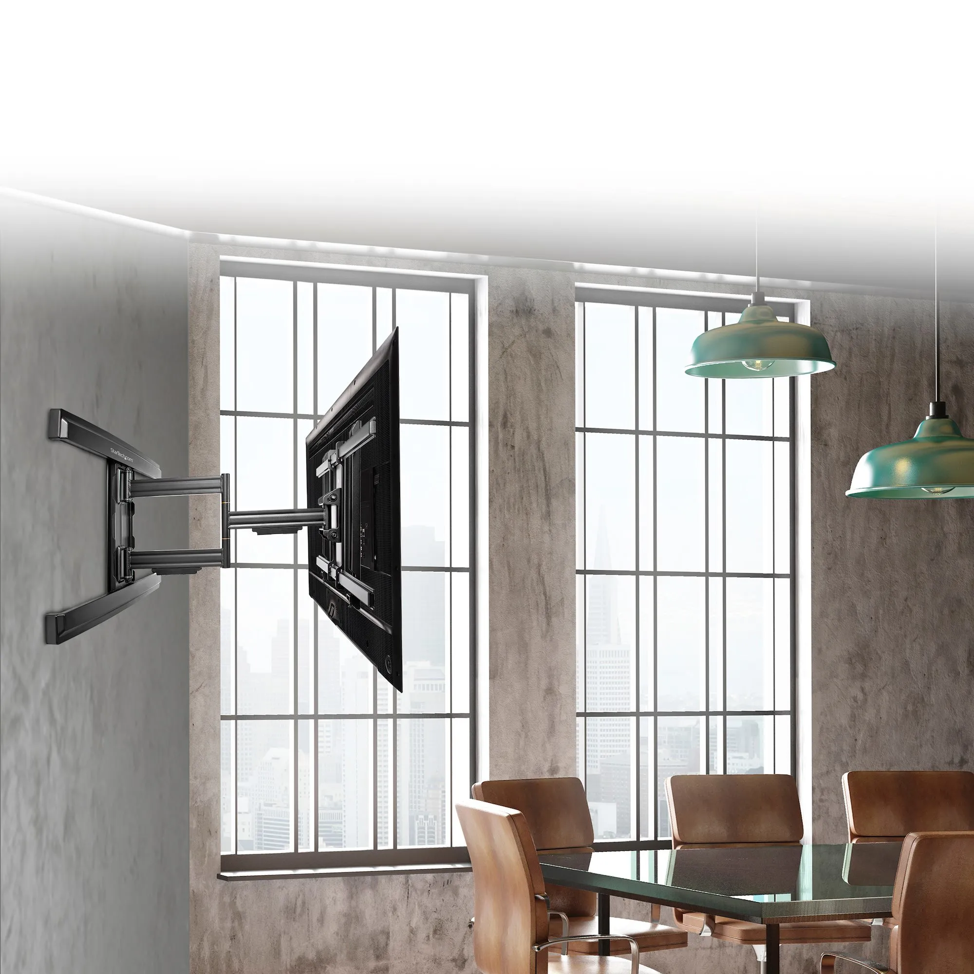 STARTECH.COM Full-Motion TV Wall Mount - For up to 80inch VESA Mount Displays - Articulating Arm - Steel - Adjustable FPWARTS1