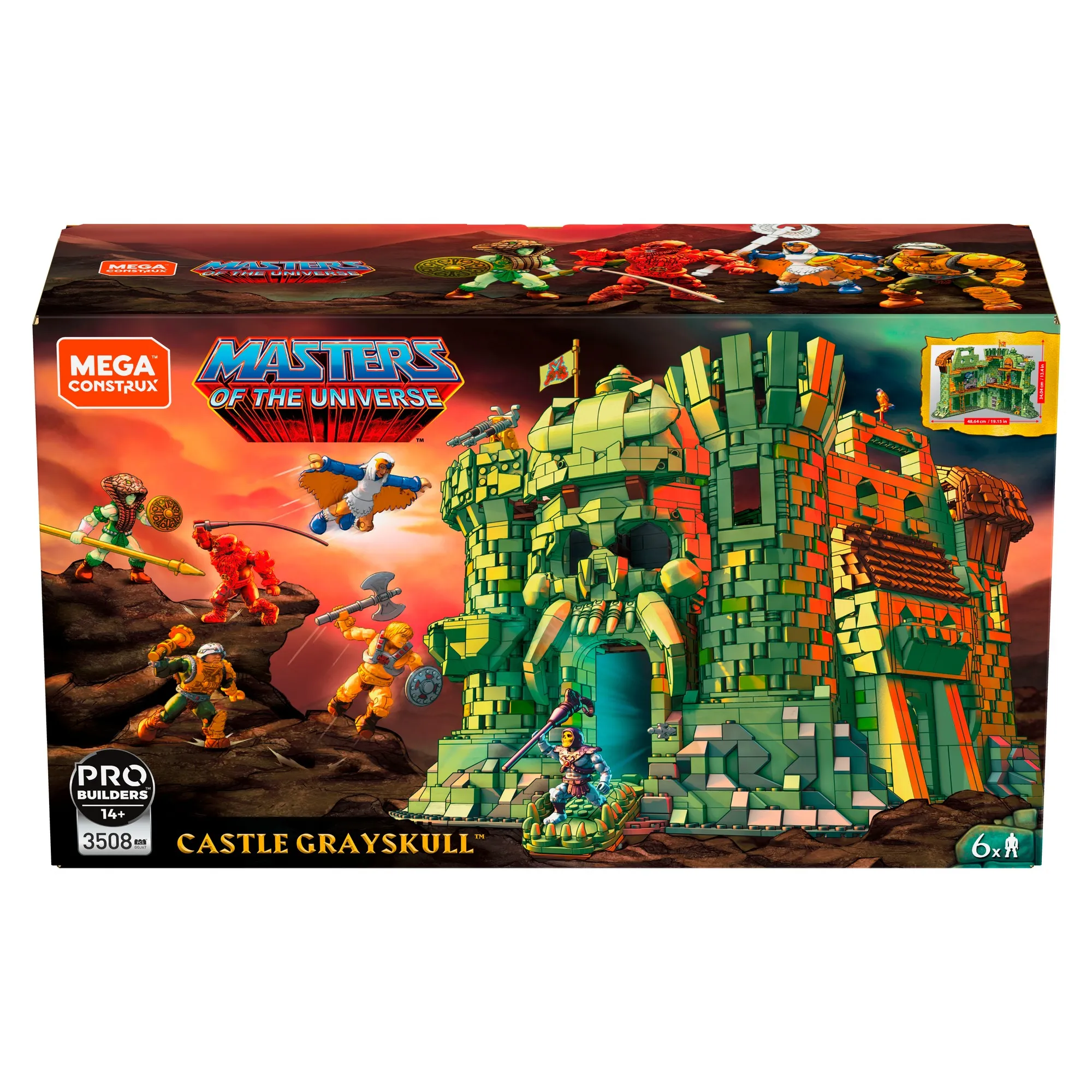 MegaBloks Construx M. o. T. U. Castle Graysku - GGJ67