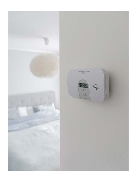 Housegard Carbon Monoxide Alarm with LCD, CA107