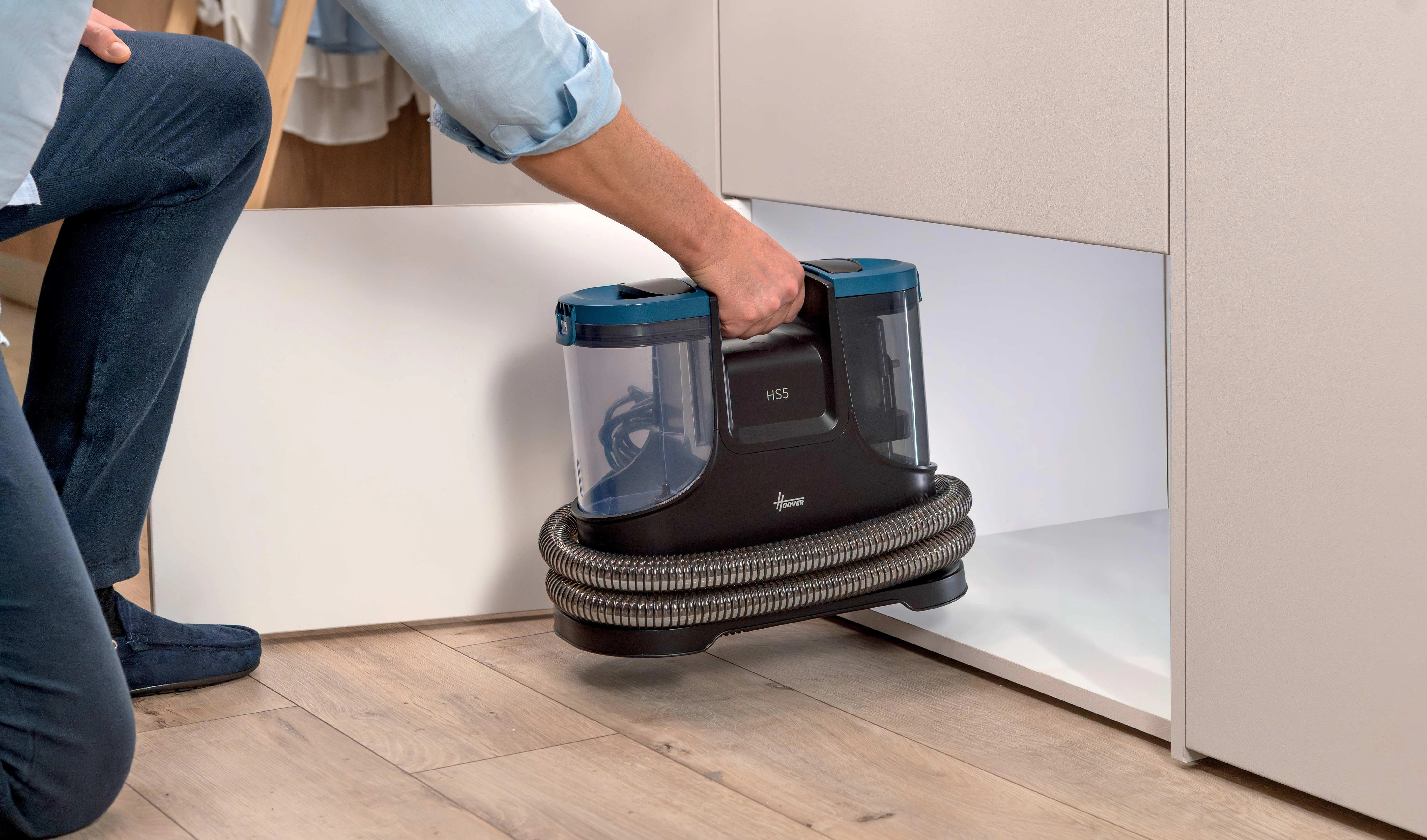 Hoover HS500 011 - v&aring;t- och torrdammsugare, svart