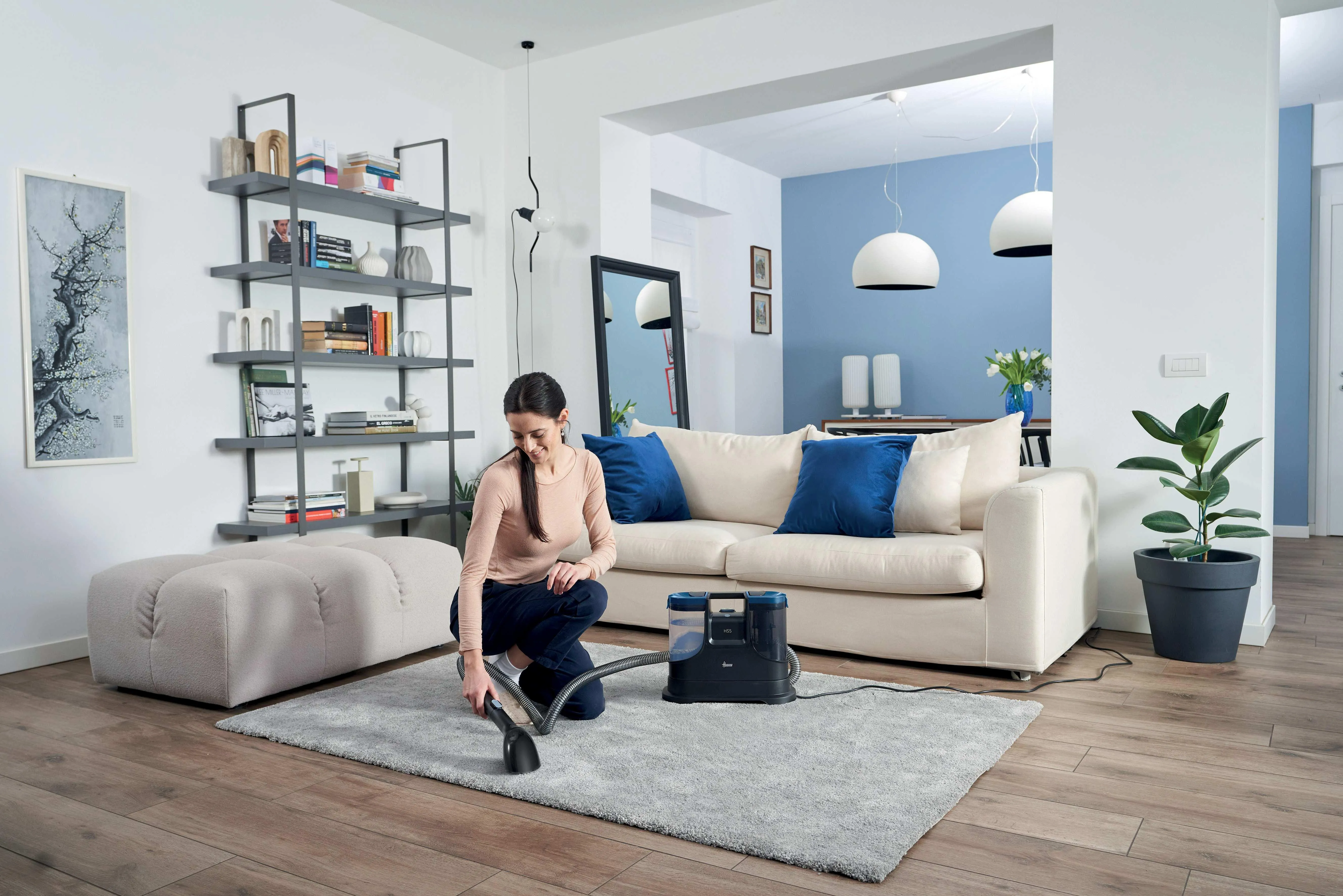 Hoover HS500 011 - v&aring;t- och torrdammsugare, svart