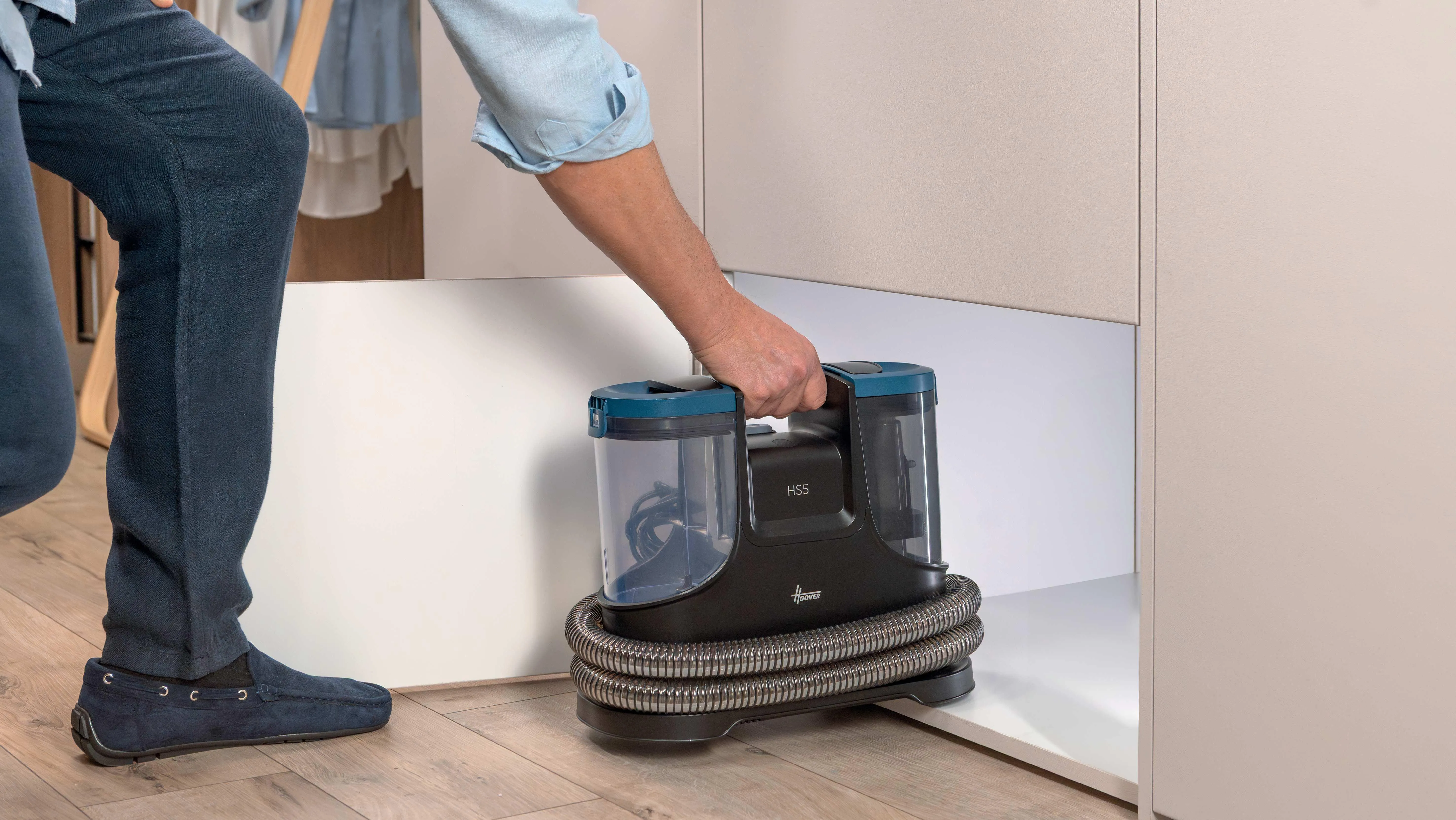 Hoover HS500 011 - v&aring;t- och torrdammsugare, svart